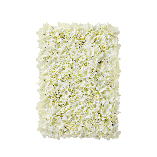 Serene Spaces Living Silk Hydrangea Wall Panel Arrangement Wayfair